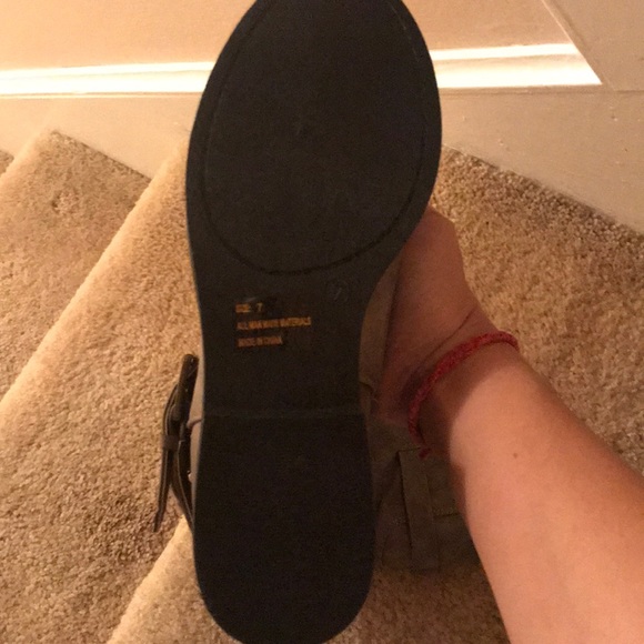 Taupe Distress Riding Boot- FAST SELLER - Picture 5 of 8